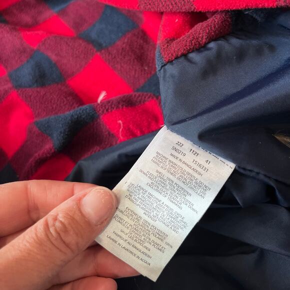 Columbia Snuggly Bunny Bunting Down Snow Suit Navy 18-24 Months - Picture 11 of 11